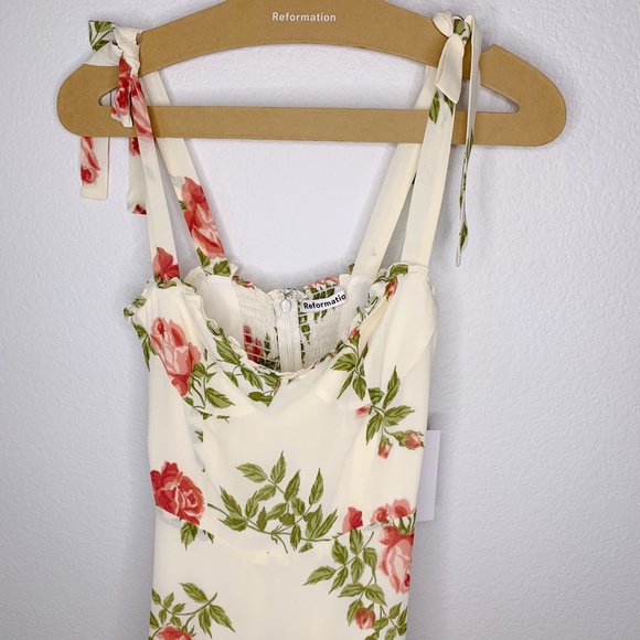 REFORMATION Nikita Dress in Jolie NWT - Picture 4 of 13